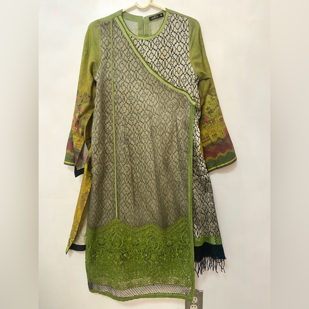Womens Green Kurta